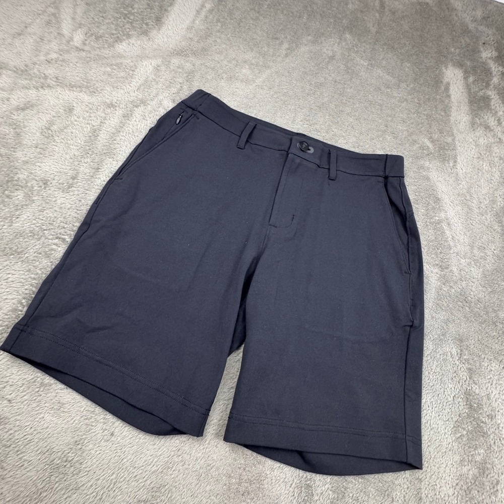 Public Rec All Day Every Day‎ Shorts Mens 30 Navy Blue Excellent Stretch Tech 7"